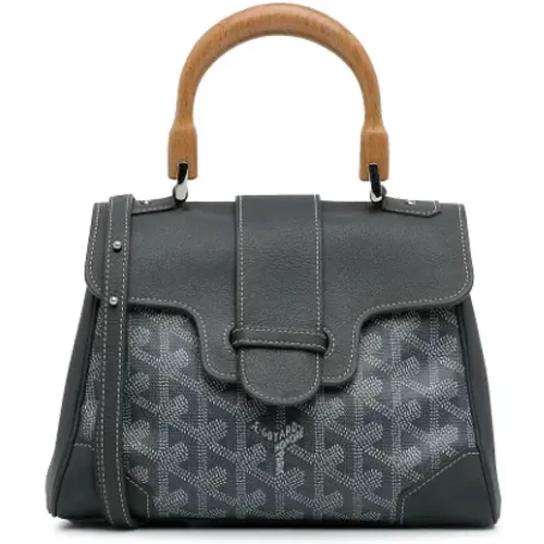Pre-owned Leather shoulder-bags , female, Sizes: ONE SIZE - Goyard Vintage - Modalova