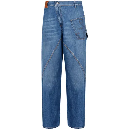 Workwear Denim Jeans , male, Sizes: W36, W32, W30, W34 - JW Anderson - Modalova