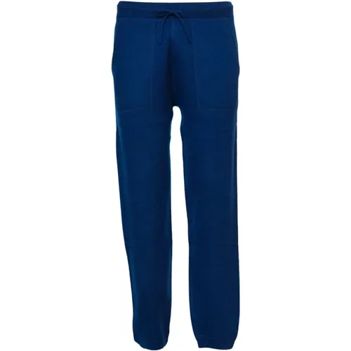 Blaue Strickhose - Saint Barth , Herren, Größe: M - MC2 Saint Barth - Modalova