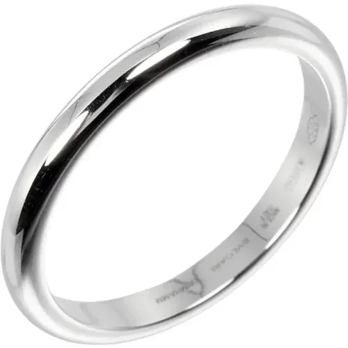 Pre-owned Silver rings , female, Sizes: ONE SIZE - Bvlgari Vintage - Modalova