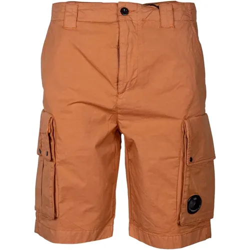 Cargo Bermuda Shorts aus Baumwolle , Herren, Größe: L - C.P. Company - Modalova