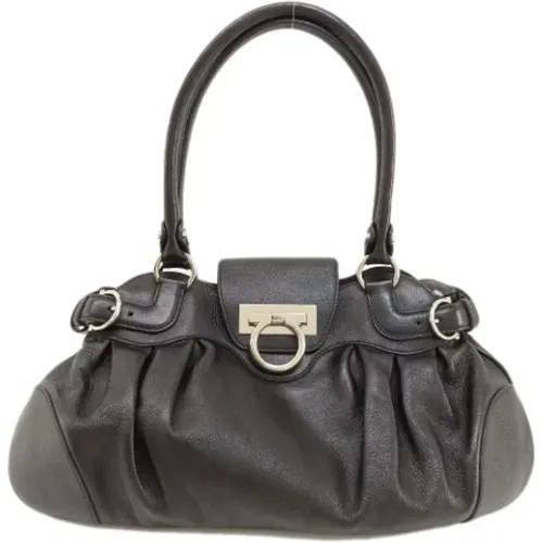 Pre-owned Leather handbags , female, Sizes: ONE SIZE - Salvatore Ferragamo Pre-owned - Modalova