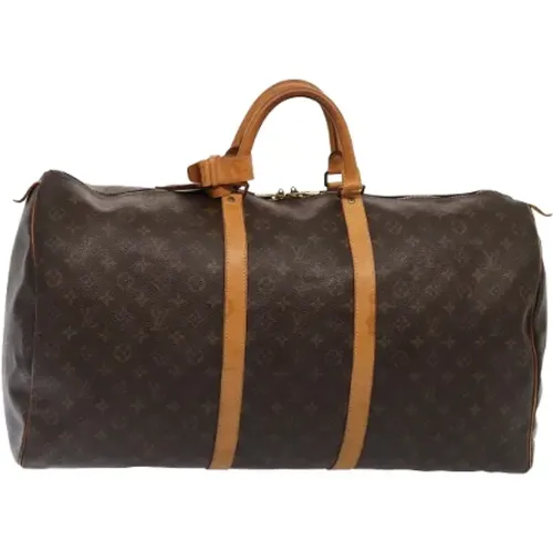 Pre-owned Canvas travel-bags , female, Sizes: ONE SIZE - Louis Vuitton Vintage - Modalova