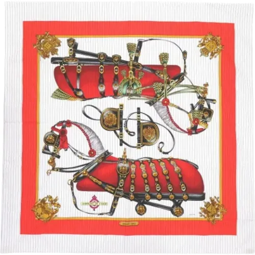 Pre-owned Silk scarves , female, Sizes: ONE SIZE - Hermès Vintage - Modalova