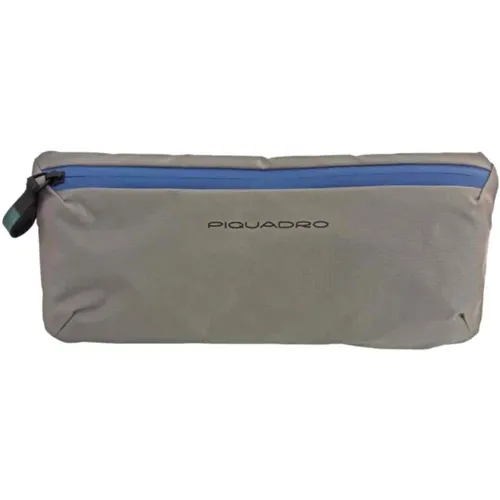 Flat Fabric Shoulder Bag , unisex, Sizes: ONE SIZE - Piquadro - Modalova