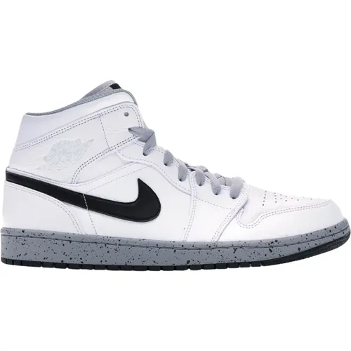 Limited Edition Cement Air Jordan 1 , male, Sizes: 6 1/2 UK, 8 UK, 11 UK, 7 UK, 12 UK, 9 UK, 11 1/2 UK, 8 1/2 UK, 10 UK - Nike - Modalova