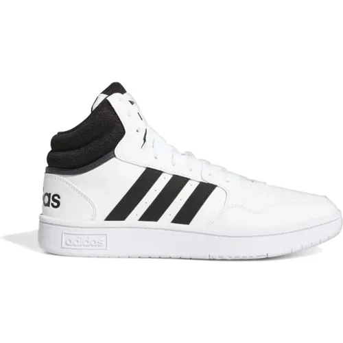 Hoops 3.0 Mid Sneakers , Herren, Größe: 39 1/3 EU - Adidas - Modalova