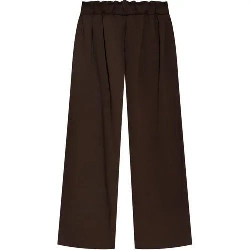 Cotton Wide Leg Trousers , male, Sizes: L - Dries Van Noten - Modalova