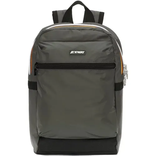 Small Waterproof Backpack with Adjustable Straps , male, Sizes: ONE SIZE - K-way - Modalova