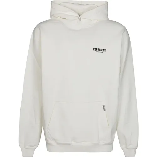 Base Logo Hoodie Stilvoll Bequem - REPRESENT - Modalova