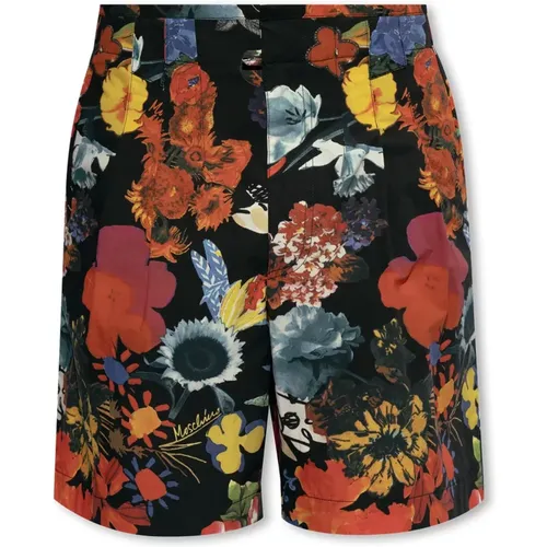 Floral shorts , male, Sizes: 2XL - Moschino - Modalova