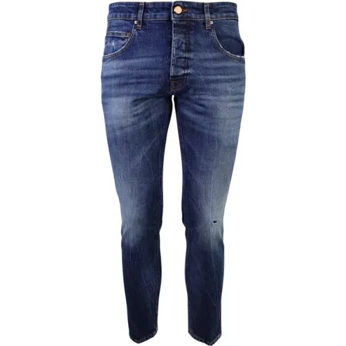 Slim-fit Jeans , Herren, Größe: W35 - Don The Fuller - Modalova