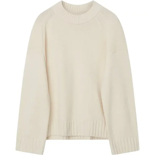 Crème Glen Knit Sweater , female, Sizes: M, XS, S - DAY Birger et Mikkelsen - Modalova