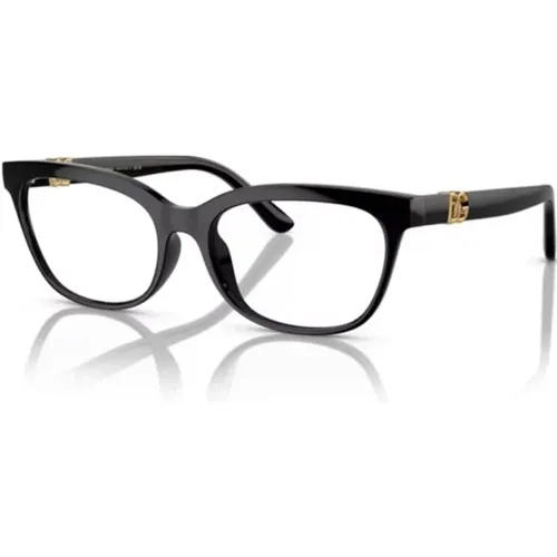 DG CrossedLarge Brillengestell , Damen, Größe: 54 MM - Dolce & Gabbana - Modalova