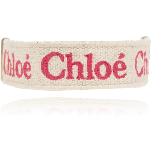 Armband mit Logo , Damen, Größe: ONE Size - Chloé - Modalova