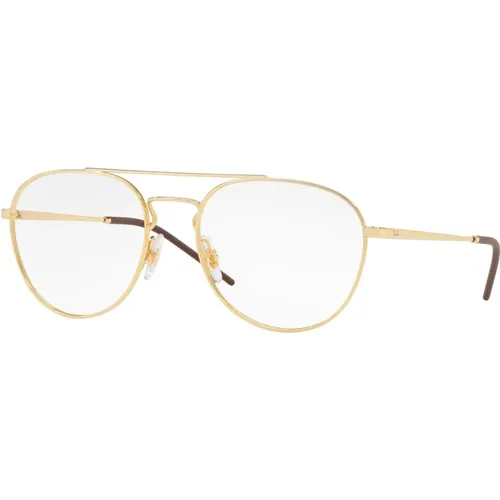 Goldene Sonnenbrille für Männer - RX 6414 , Herren, Größe: 55 MM - Ray-Ban - Modalova
