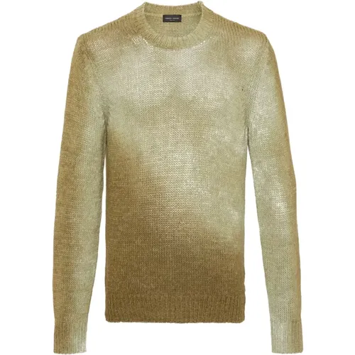 Mens Clothing Sweatshirts Ss24 , male, Sizes: M, XL, L - Roberto Collina - Modalova