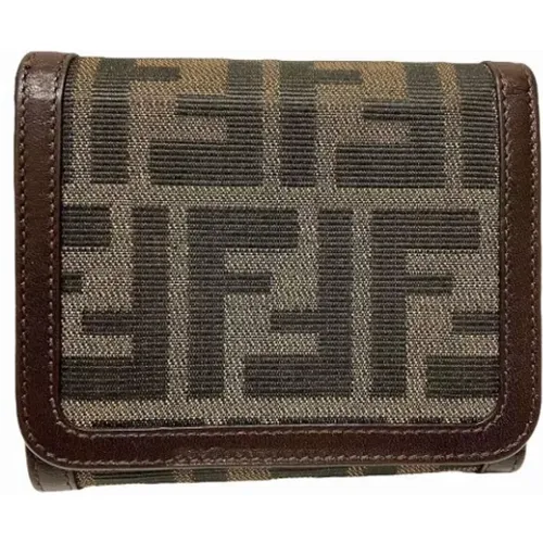 Pre-owned Leather wallets , female, Sizes: ONE SIZE - Fendi Vintage - Modalova