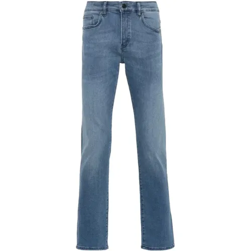 Slim Fit Light Denim Jeans , Herren, Größe: W36 L34 - Hugo Boss - Modalova