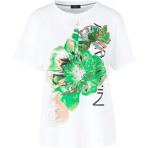 Stylish T-Shirt , female, Sizes: L, S, M - Marc Cain - Modalova