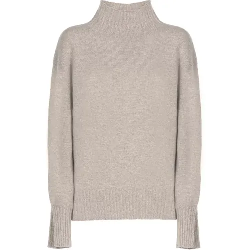 Kaschmir Rollkragenpullover Grau , Damen, Größe: XS - Vanisé - Modalova