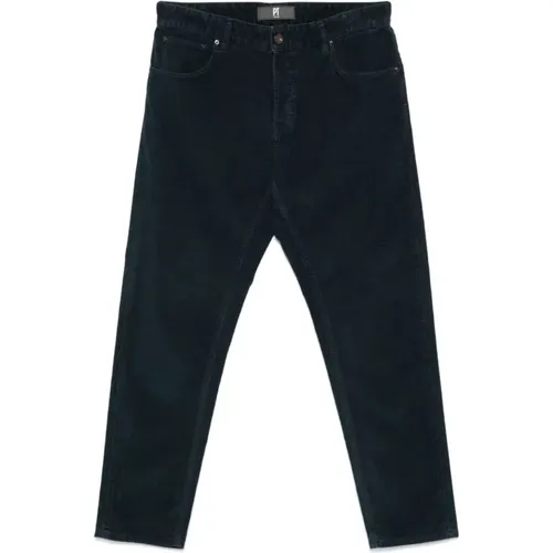 Corduroy Trousers Classic Style , male, Sizes: W33, W35, W31, W38, W36, W34 - PT Torino - Modalova