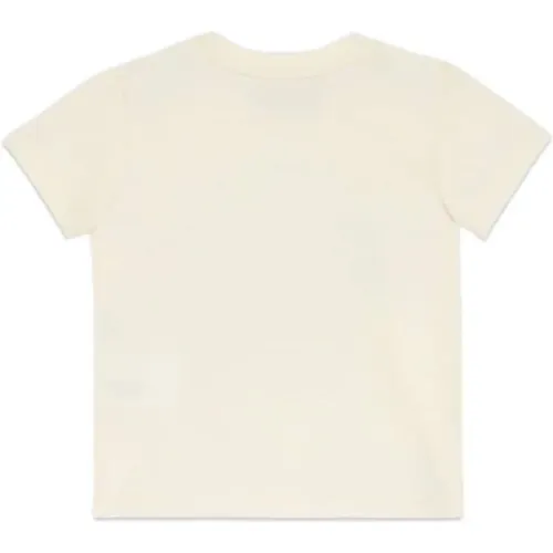 Gelbe Kinder T-shirts und Polos, T-Shirt mit Peter Rabbit Print - Gucci - Modalova