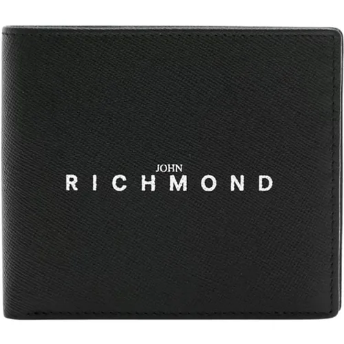 Lederbrieftasche mit Logo - John Richmond - Modalova