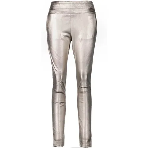 Leather Pants , female, Sizes: M - Ibana - Modalova