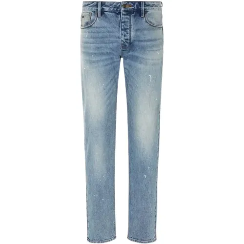 Denim 5 Pocket Jeans , male, Sizes: W30, W33, W31 - Emporio Armani - Modalova