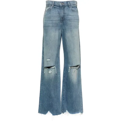 Jeans with Scout Wanderlust , female, Sizes: W26, W25, W28, W24 - 7 For All Mankind - Modalova