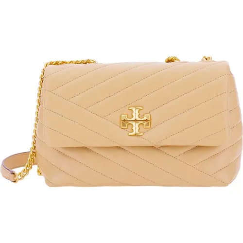 Quilted Shoulder Bag with Double T Logo , female, Sizes: ONE SIZE - TORY BURCH - Modalova