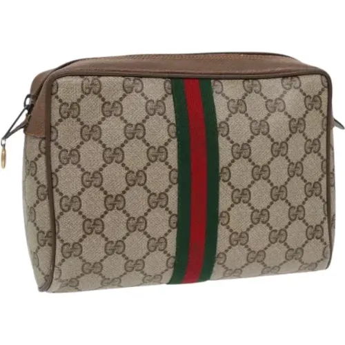 Pre-owned Leder clutches - Gucci Vintage - Modalova