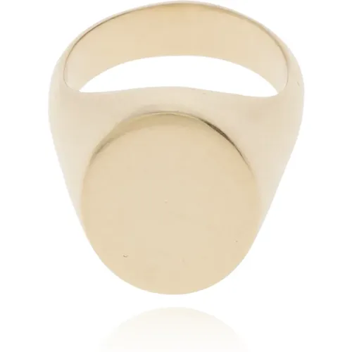 Logo ring , Damen, Größe: 42 MM - Maison Margiela - Modalova