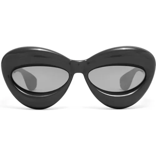Inflated Cat-Eye Sunglasses , female, Sizes: ONE SIZE - Loewe - Modalova