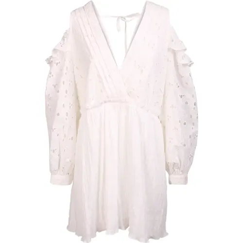 Lace-Detail Mini Dress , female, Sizes: L - IRO - Modalova