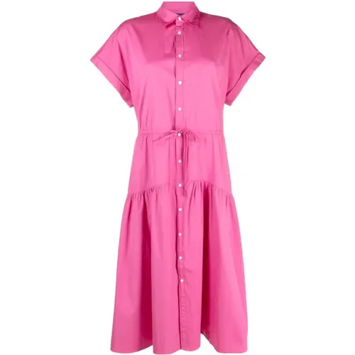 Canna day dress , female, Sizes: XS - Polo Ralph Lauren - Modalova