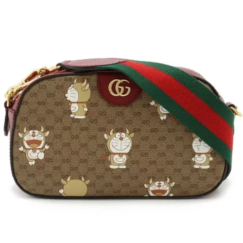 Pre-owned Canvas crossbody-bags , female, Sizes: ONE SIZE - Gucci Vintage - Modalova