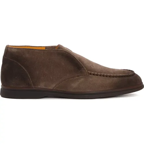 Light Laced Desert Shoes , male, Sizes: 10 UK, 7 1/2 UK, 8 1/2 UK, 8 UK, 5 UK, 7 UK, 9 UK, 6 UK, 6 1/2 UK - Doucal's - Modalova