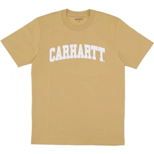 Bourbon/White University Tee Streetwear - Carhartt WIP - Modalova
