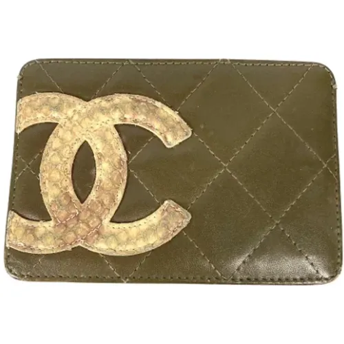 Pre-owned Leather wallets , female, Sizes: ONE SIZE - Chanel Vintage - Modalova