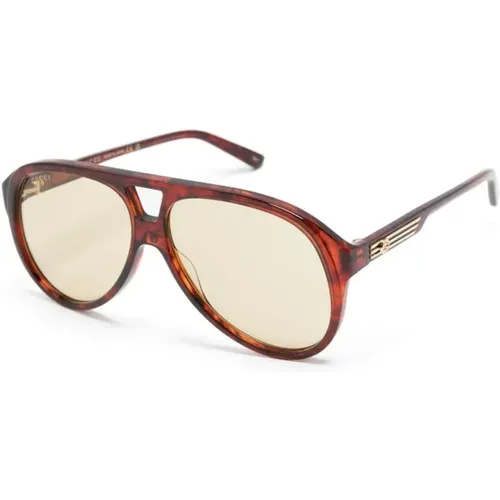 Gg1286S 002 Sonnenbrille , Herren, Größe: 59 MM - Gucci - Modalova