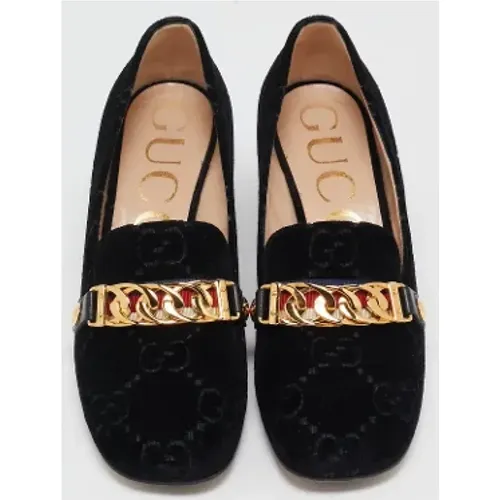 Pre-owned Samt heels Gucci Vintage - Gucci Vintage - Modalova