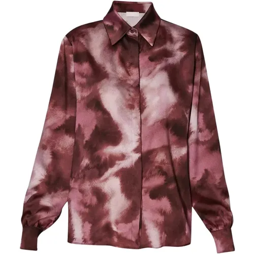 Pink Printed Shirt , female, Sizes: S, XS, M, L - Liu Jo - Modalova