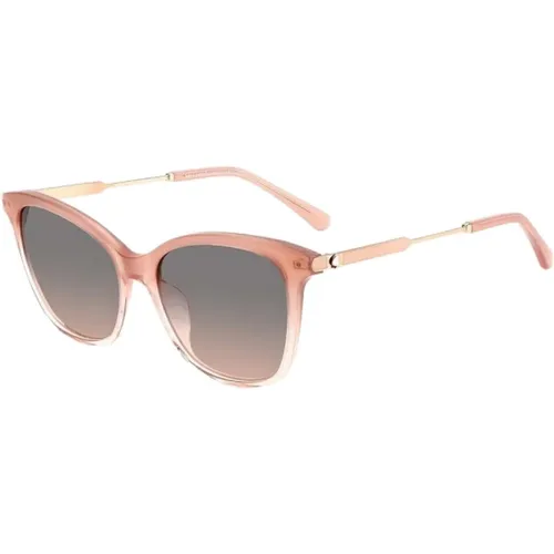 Rosa Acetat Sonnenbrille für Frauen - Kate Spade - Modalova