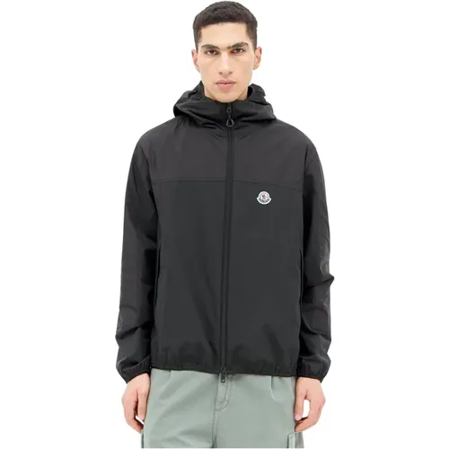 Ripstop Windbreaker Jacket , male, Sizes: L - Moncler - Modalova