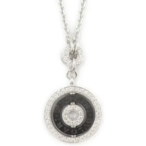 Pre-owned White Gold necklaces , female, Sizes: ONE SIZE - Bvlgari Vintage - Modalova