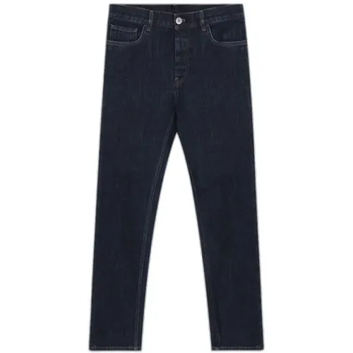 Cotton Denim Jeans , male, Sizes: W36 - Prada - Modalova