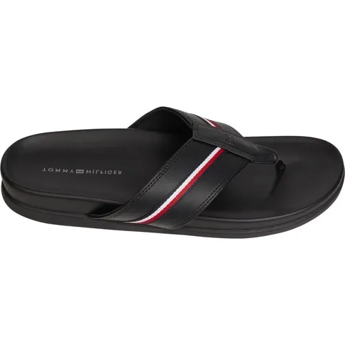 Toe post sandal , male, Sizes: 10 UK, 9 UK, 7 UK, 8 UK, 11 UK - Tommy Hilfiger - Modalova