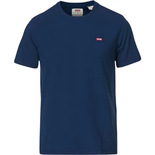 Levi's, Original Plum Caspia Tee für Männer , Herren, Größe: XS - Levis - Modalova